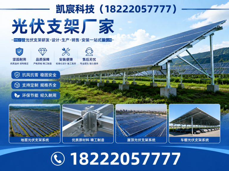 河北区光伏电站施工展示图